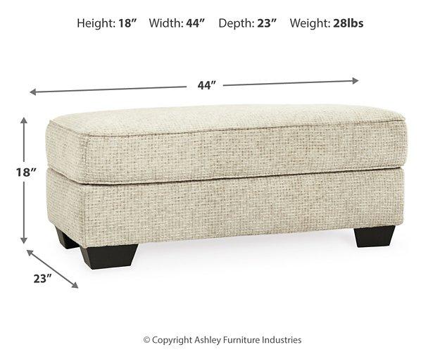 Monaghan Oversized Chair and Ottoman - Imperial Furniture (Las Vegas, NV) - Multi Location
