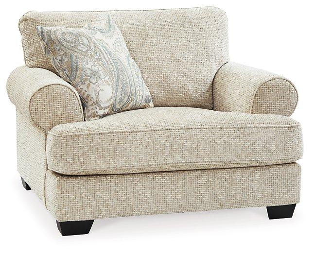 Monaghan Oversized Chair and Ottoman - Imperial Furniture (Las Vegas, NV) - Multi Location