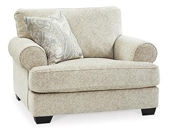 Monaghan Oversized Chair and Ottoman - Imperial Furniture (Las Vegas, NV) - Multi Location