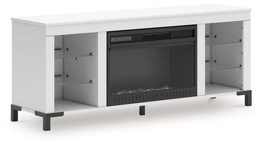 Brollevi 60" TV Stand with Electric Fireplace - Imperial Furniture (Las Vegas, NV) - Multi Location