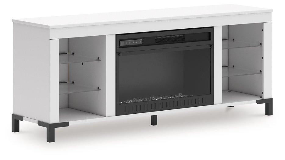 Brollevi 60" TV Stand with Electric Fireplace - Imperial Furniture (Las Vegas, NV) - Multi Location