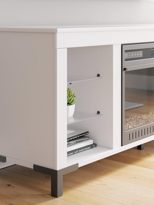 Brollevi 60" TV Stand with Electric Fireplace - Imperial Furniture (Las Vegas, NV) - Multi Location