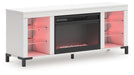 Brollevi 60" TV Stand with Electric Fireplace - Imperial Furniture (Las Vegas, NV) - Multi Location