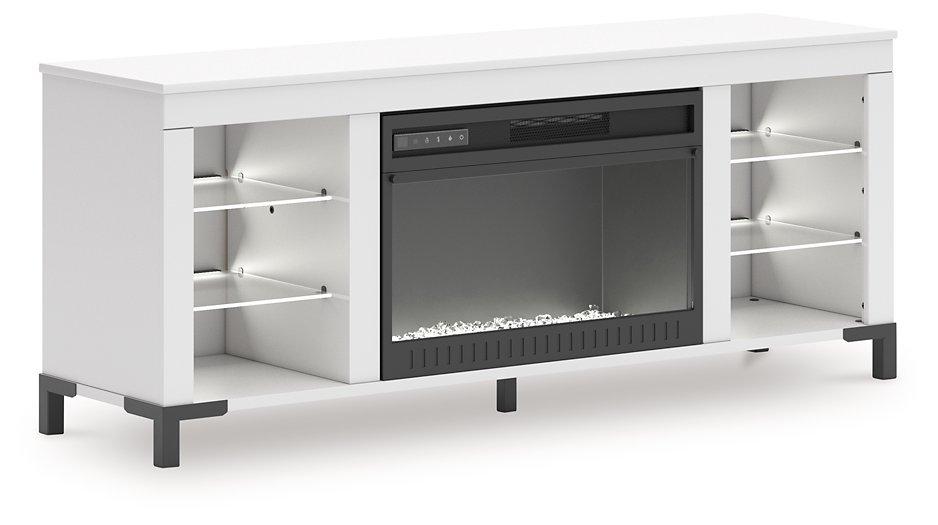 Brollevi 60" TV Stand with Electric Fireplace - Imperial Furniture (Las Vegas, NV) - Multi Location
