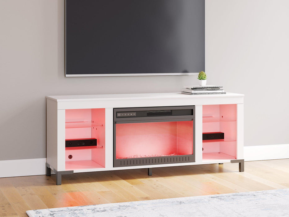 Brollevi 60" TV Stand with Electric Fireplace - Imperial Furniture (Las Vegas, NV) - Multi Location