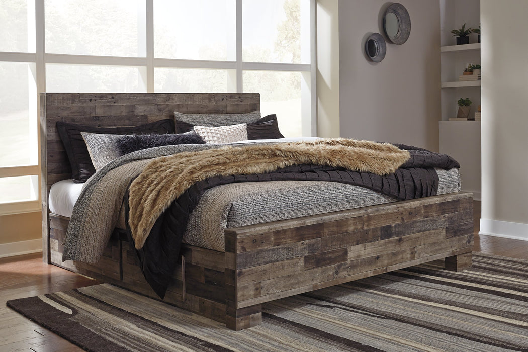 Derekson Bed with 2 Side Storage - Imperial Furniture (Las Vegas, NV) - Multi Location