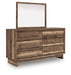 Chirason Dresser and Mirror - Imperial Furniture (Las Vegas, NV) - Multi Location