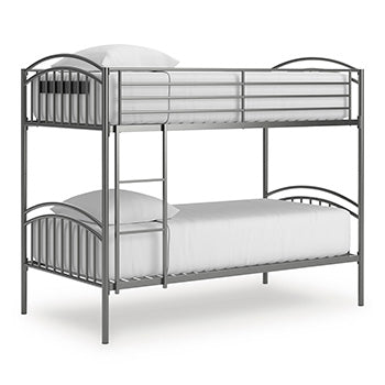 Lanceburg Bunk Bed with Ladder - Imperial Furniture (Las Vegas, NV) - Multi Location