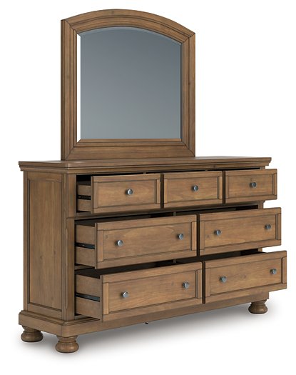 Feddinger Dresser and Mirror - Imperial Furniture (Las Vegas, NV) - Multi Location