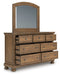 Feddinger Dresser and Mirror - Imperial Furniture (Las Vegas, NV) - Multi Location