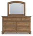 Feddinger Dresser and Mirror - Imperial Furniture (Las Vegas, NV) - Multi Location
