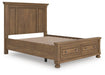 Feddinger Panel Storage Bed - Imperial Furniture (Las Vegas, NV) - Multi Location