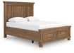 Feddinger Panel Storage Bed - Imperial Furniture (Las Vegas, NV) - Multi Location