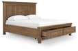 Feddinger Panel Storage Bed - Imperial Furniture (Las Vegas, NV) - Multi Location