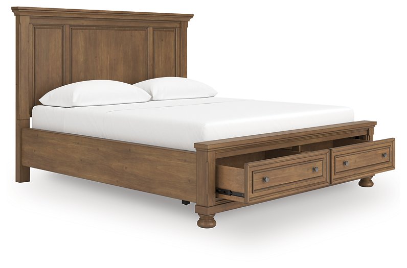 Feddinger Panel Storage Bed - Imperial Furniture (Las Vegas, NV) - Multi Location