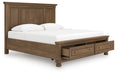 Feddinger Panel Storage Bed - Imperial Furniture (Las Vegas, NV) - Multi Location