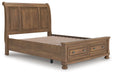 Feddinger Panel Storage Bed - Imperial Furniture (Las Vegas, NV) - Multi Location