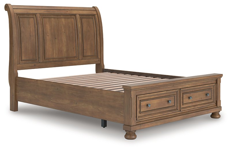 Feddinger Panel Storage Bed - Imperial Furniture (Las Vegas, NV) - Multi Location