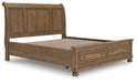 Feddinger Panel Storage Bed - Imperial Furniture (Las Vegas, NV) - Multi Location