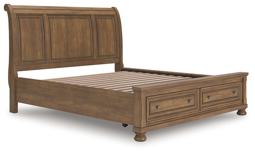 Feddinger Panel Storage Bed - Imperial Furniture (Las Vegas, NV) - Multi Location