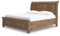 Feddinger Panel Storage Bed - Imperial Furniture (Las Vegas, NV) - Multi Location