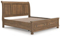 Feddinger Panel Storage Bed - Imperial Furniture (Las Vegas, NV) - Multi Location