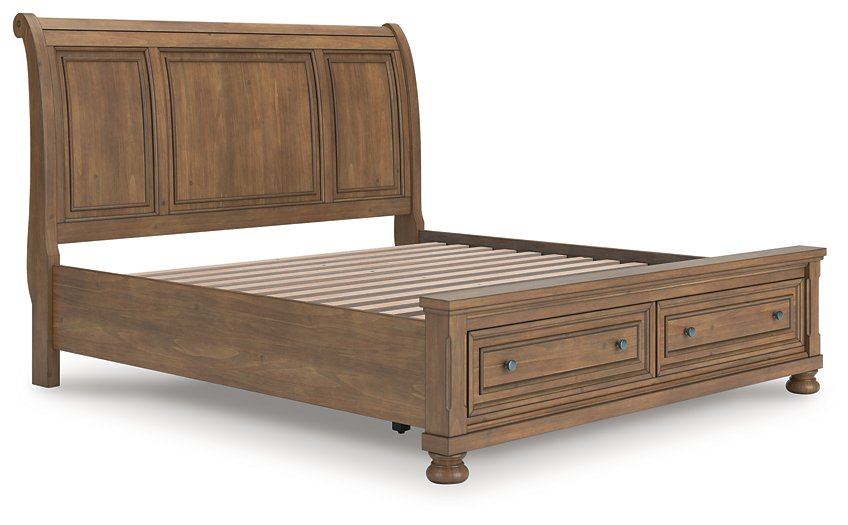 Feddinger Panel Storage Bed - Imperial Furniture (Las Vegas, NV) - Multi Location
