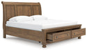 Feddinger Panel Storage Bed - Imperial Furniture (Las Vegas, NV) - Multi Location
