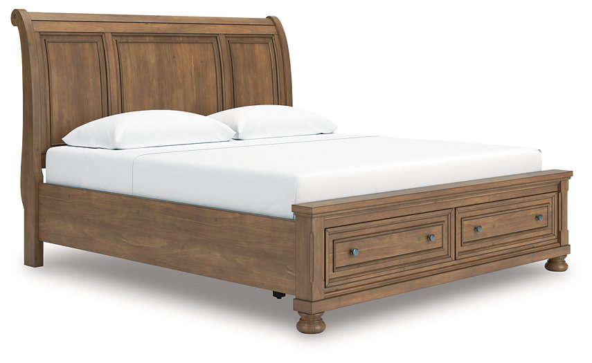 Feddinger Panel Storage Bed - Imperial Furniture (Las Vegas, NV) - Multi Location