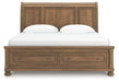 Feddinger Panel Storage Bed - Imperial Furniture (Las Vegas, NV) - Multi Location