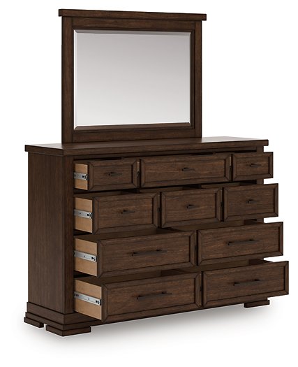 Taffenbrook Dresser and Mirror - Imperial Furniture (Las Vegas, NV) - Multi Location