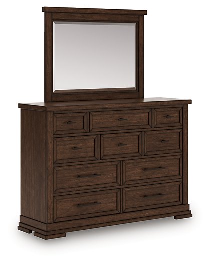 Taffenbrook Dresser and Mirror - Imperial Furniture (Las Vegas, NV) - Multi Location