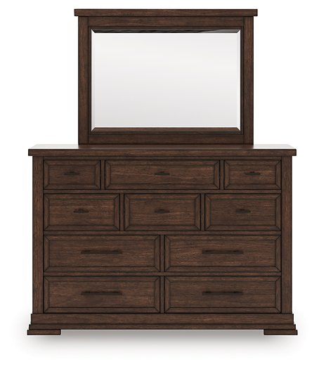 Taffenbrook Dresser and Mirror - Imperial Furniture (Las Vegas, NV) - Multi Location