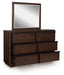 Dilenno Dresser and Mirror - Imperial Furniture (Las Vegas, NV) - Multi Location