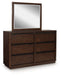 Dilenno Dresser and Mirror - Imperial Furniture (Las Vegas, NV) - Multi Location