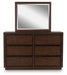 Dilenno Dresser and Mirror - Imperial Furniture (Las Vegas, NV) - Multi Location