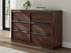 Dilenno Dresser and Mirror - Imperial Furniture (Las Vegas, NV) - Multi Location