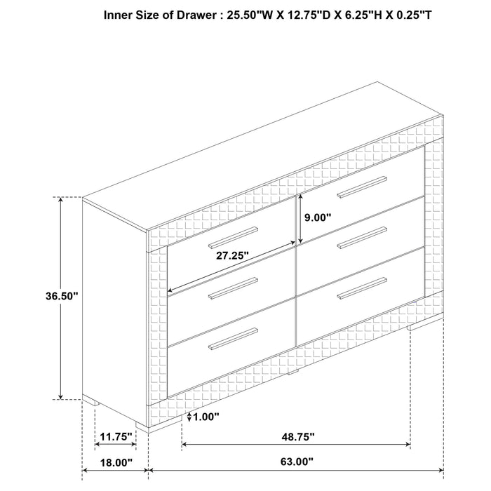 Ives Dressers - Imperial Furniture (Las Vegas, NV) - Multi Location
