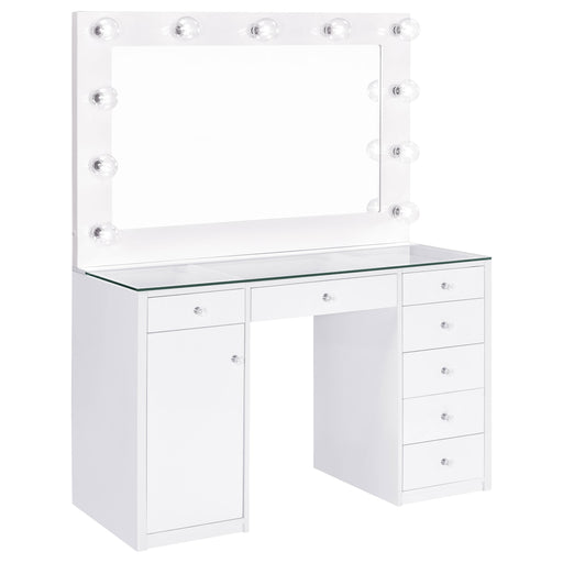 Acena Vanity Table and Mirror - Imperial Furniture (Las Vegas, NV) - Multi Location