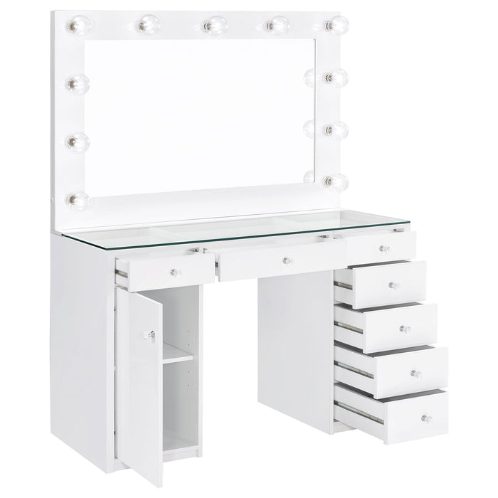 Acena Vanity Table and Mirror - Imperial Furniture (Las Vegas, NV) - Multi Location