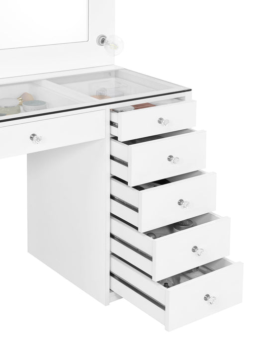 Acena Vanity Table and Mirror - Imperial Furniture (Las Vegas, NV) - Multi Location