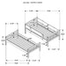 Dakota Bunk Beds - Imperial Furniture (Las Vegas, NV) - Multi Location