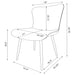 Horizon Side Chairs - Imperial Furniture (Las Vegas, NV) - Multi Location