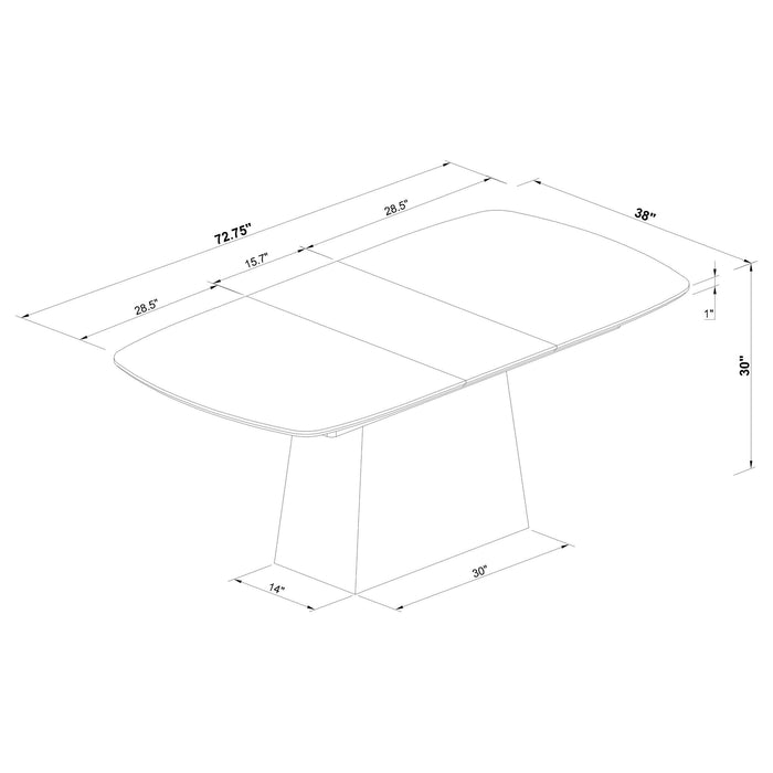 Potero Dining Tables - Imperial Furniture (Las Vegas, NV) - Multi Location