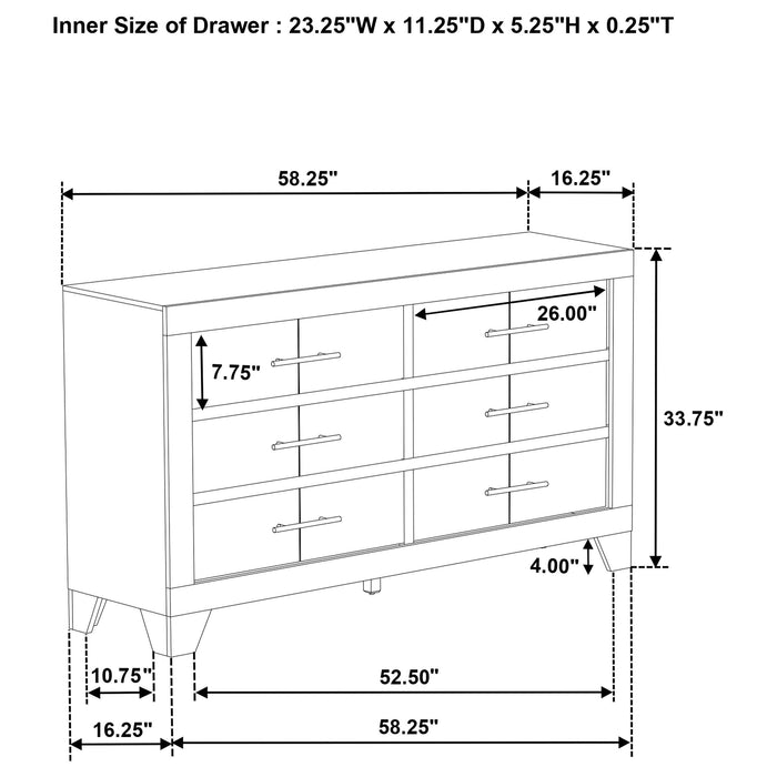 Trenton Dressers - Imperial Furniture (Las Vegas, NV) - Multi Location