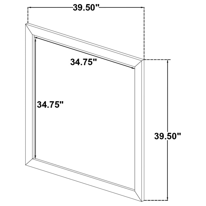Oakglen Dresser Mirrors - Imperial Furniture (Las Vegas, NV) - Multi Location