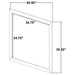 Oakglen Dresser Mirrors - Imperial Furniture (Las Vegas, NV) - Multi Location