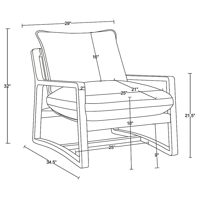 Geneva Accent Chairs - Imperial Furniture (Las Vegas, NV) - Multi Location