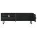 Marsden 2-door Wood 70" TV Stand Charcoal Black - Imperial Furniture (Las Vegas, NV) - Multi Location