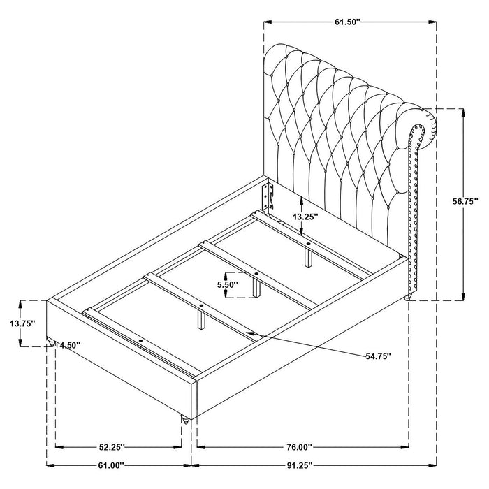 Devon Queen Beds - Imperial Furniture (Las Vegas, NV) - Multi Location